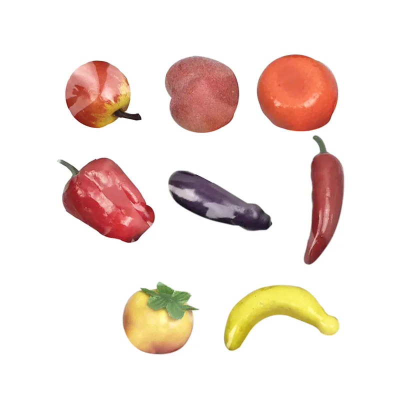 Искусственная искусственная еда овощи фрукты искусственный красный перец