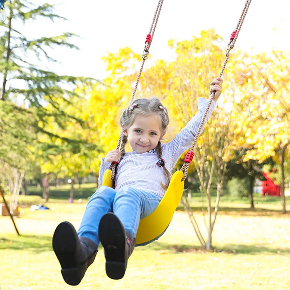 Детское уличное садовое дерево качели веревочное сиденье EVA мягкая доска для
