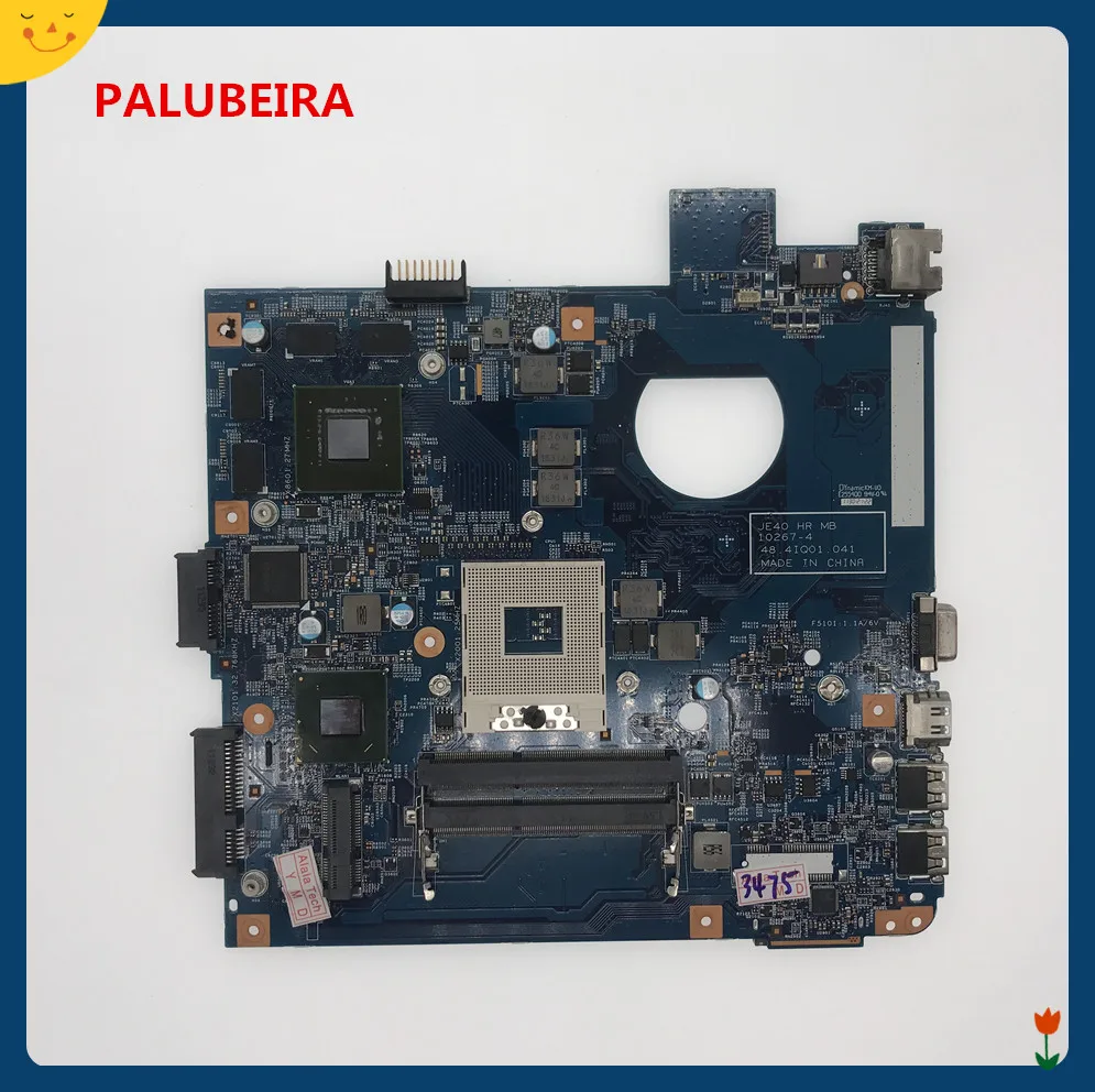 MBWVM01006 материнская плата для Acer Aspire 4750 4750 г 4755 JE40 48.4IQ01.041 HM65 PGA989 с 8 видео чип