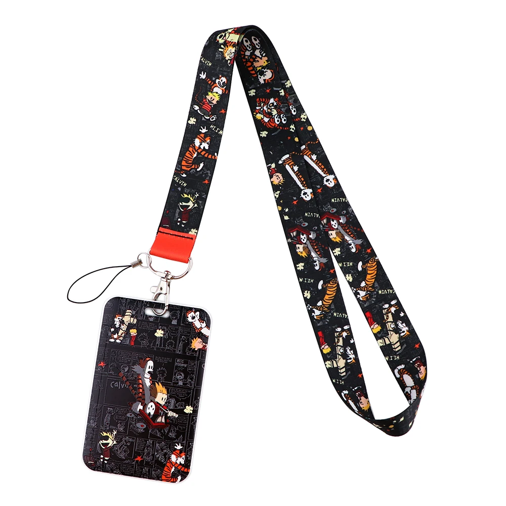 

LX655 Animal Tiger Lanyard For Keys Mobile Phone Hang Rope Keycord USB ID Card Badge Holder Keychain DIY Lanyards