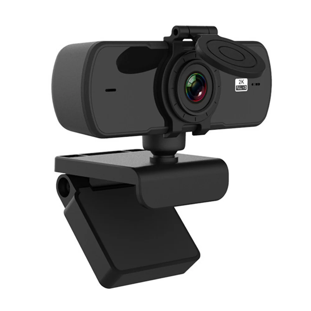 

Mini Webcam with Microphone HD 2K 4 Million Pixels USB PC Laptop Computer Auto Focus Cameras for Video Live Streaming Meeting