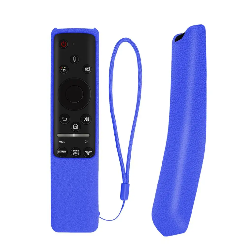 bn59 01312b silicone cover for samsung tv voice remote control case bn59 01312h bn59 01312f bn59 01312m rmcspr1b shockproof free global shipping
