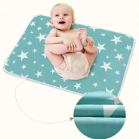 newborn cotton cartoon waterproof breathable and washable changing mat baby mattress wholesale
