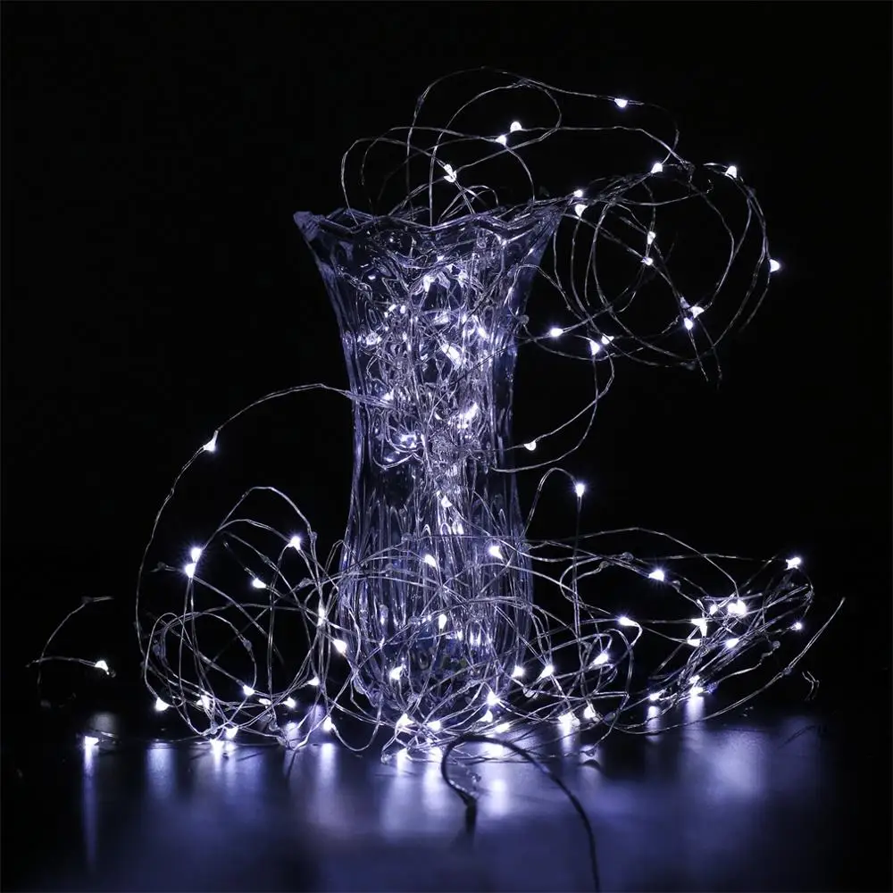 Светильник гирлянда на солнечной энергии водонепроницаемая светодиодная лента 2