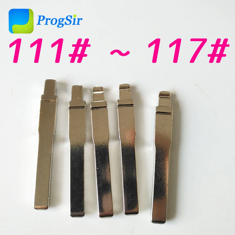 111 #112 #113 #114 #115 #116 #117 # неограненное пустое лезвие для дистанционного ключа KD VVDI 10