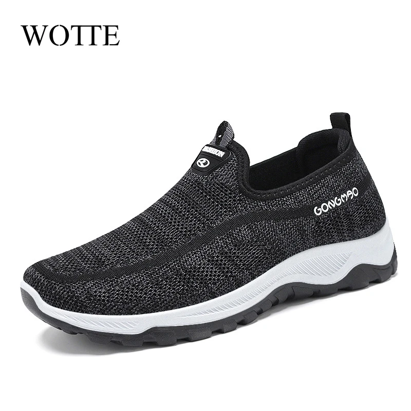 

New Men Casual Shoes Comfortable Casual Shoes Slip-on Breathable Canvas Flats Trainers Sneakers Men Loafers Shoes 39 s sneakers
