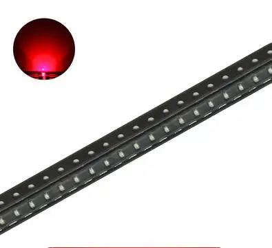 100pcs/lot 0603 SMD LED Highlight Light-emitting Diode red/b