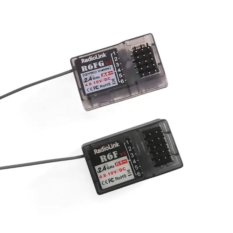 Radiolink R6FG R6F 2 4G приемник FHSS 6-канальный RX радио Управление Системы гироскопа