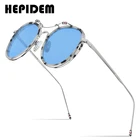 HEPIDEM Очки солнцезащитные Мужские квадратные из ацетата, поляризационные, 815