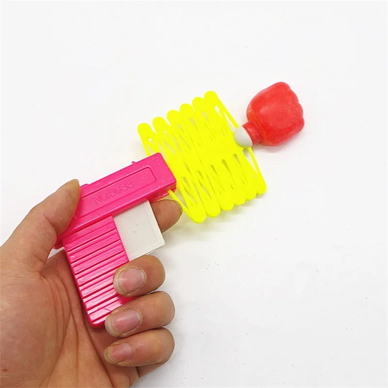 Детский игрушечный пистолет мини-трик Забавный растягивающийся Телескопический