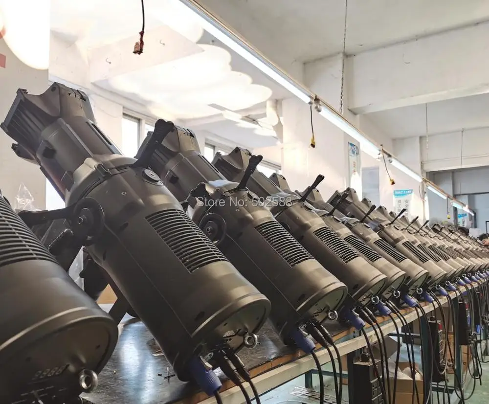 Новый светодиодный эллипсоидальный прожектор 200 вт 3200k теплый белый 19 градусов