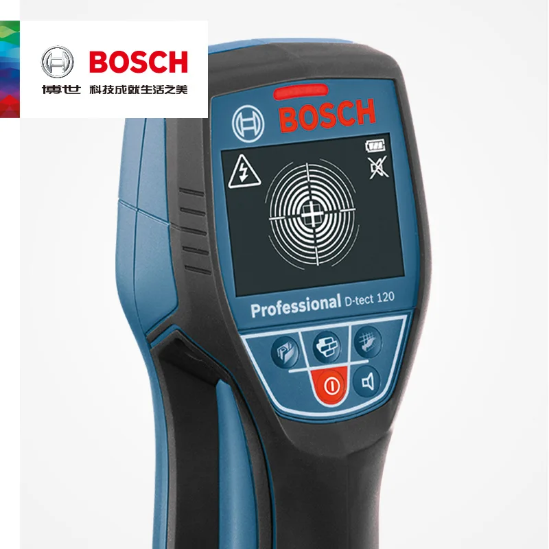Bosch D tect120 профессиональный детектор стен и пола металлокабель деревянный
