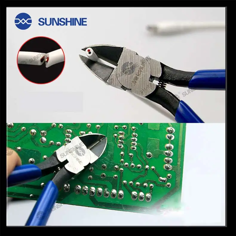 

ss-110 CR-V Alloy Steel Mobile Phone Mainboard EMI Shielding Cover Precision Cutting Pliers Phone Repair Hand Tool