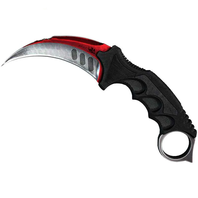 

13cm X 8.5cm for Csgo Skins Karambit Car Truck Decal Bumper Window Personality Scratch-proof Creative Car Stickers
