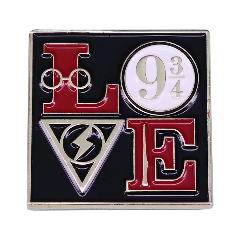 

P5582 Dongmanli Creativity Hard Enamel Lapel Pin Collection Badge Backpack Collar Movie Jewelry Kids For Gift