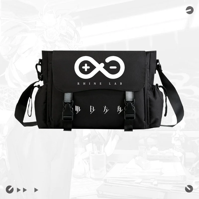 

Anime Arknights Crossbody Casual Bags School Bag Unisex Messenger Bag Fashion Shoulder Bag 201