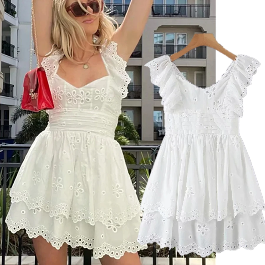 

Elmsk, английская мода, женское платье, логгеры, индийское, народное, винтажное, богемное, кружевное, Вышитое, сексуальное мини-платье, летние п...