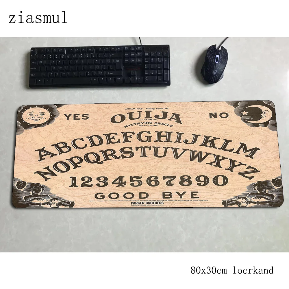 Ouija доска padmouse 80x30 см игровой коврик для мыши лучший большой компьютерный стол
