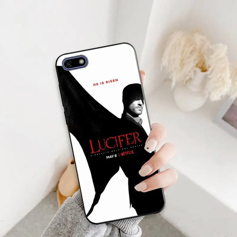 

Lucifer Phone Case For Xiaomi 5 6 8 9 10 X Se Lite Pro Note Mix 2 3 Fundas Cover