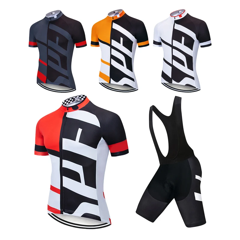 

2021 Men's And Women's Summer Cycling Wear Short-Sleeved Bib Pants, Breathable And Quick-Drying Tour De France Competition Suit