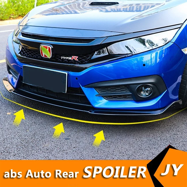 

Задний спойлер для Honda Civic 2015-2018, задний спойлер для переднего бампера