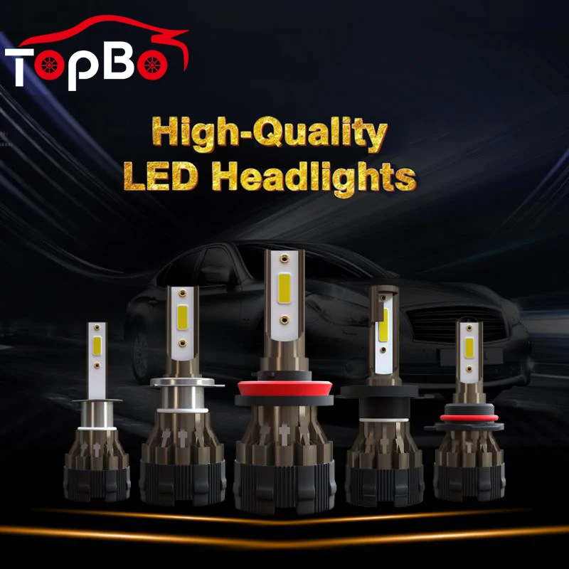 

Хит продаж, 2 шт., автомобильные фары H1/H4/H7/H11/9005/9006 K2-LED, высокое качество, 6000LM, Автомобильные фары