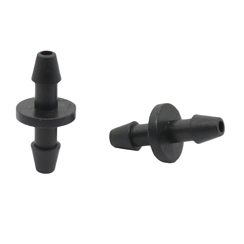 1/8&quot barbed connector double ways Used to splice our 3/5mm polyethylene tubing together garden hose 50pcs-pack IT127 | Дом и сад
