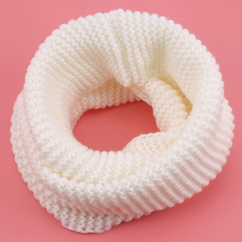 Winter Warm Knit Neck Warmer Circle Wrap Cowl Loop Snood Shawl Outdoor Scarf For Ladies Women |
