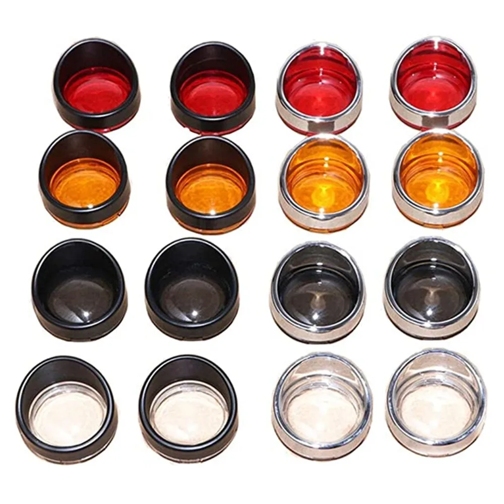 Пара мотоциклетных огней с указателями поворота чехлы для объектива Harley Sportster 883R