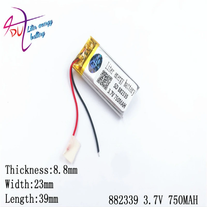 3.7V750mAh 882339 полимер литий ионный/литий ионный аккумулятор для планшетных ПК банк