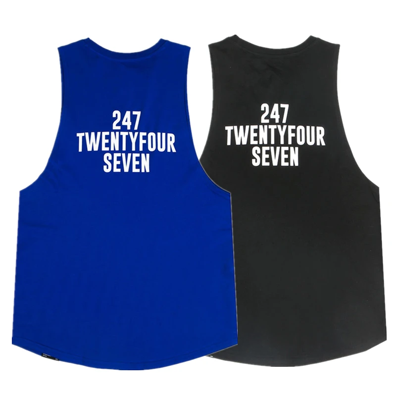 

New Men Sports Tank top Gyms Workout Fitness Bodybuilding sleeveless shirt Male Cotton clothing Casual Singlet vest Undershirt