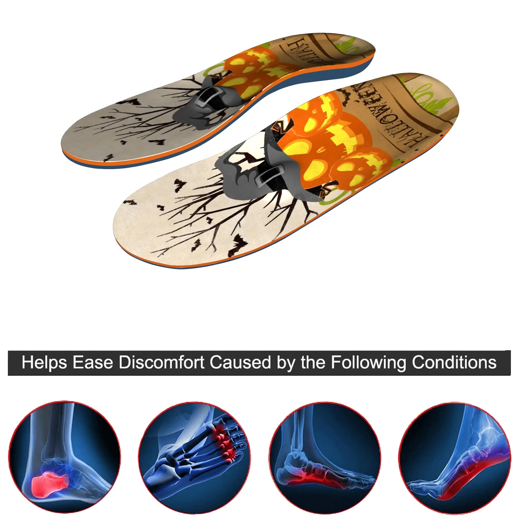 Ортопедические стельки с поддержкой свода стопы коррекция боли в пятке