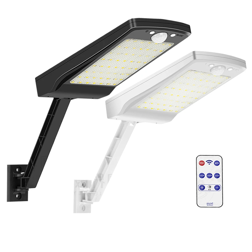 Бесплатная доставка Модернизированный 56 светодиодов светильник на солнечной