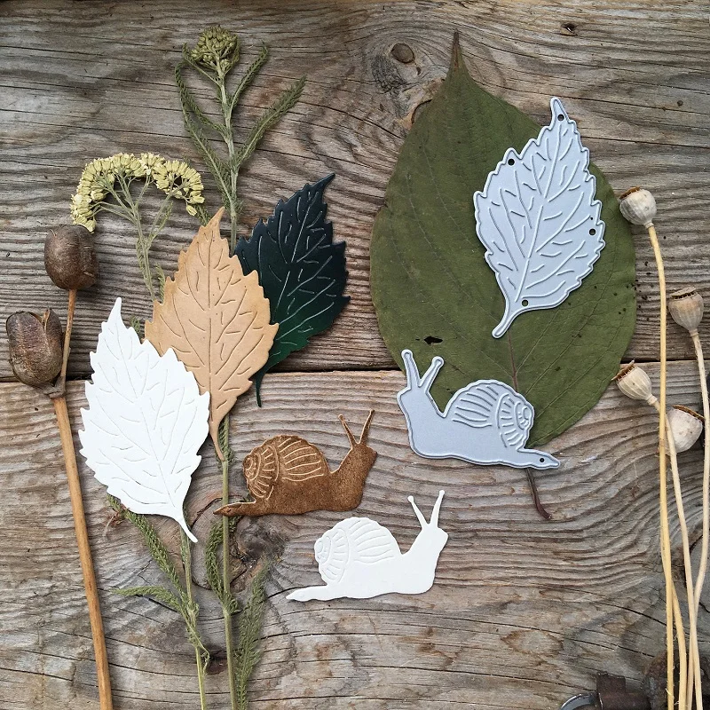 

Металлические Вырубные штампы, форма для вырезания улитки, Листьев, скрапбукинга, бумаги, рукоделия, ножа, форма, лезвие, перфоратор, трафаре...