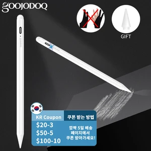 Для iPad Pencil с отказом от ладони, стилус для Apple Pencil 2 1 iPad Pen Pro 11 12,9 2021 -2018 Mini 6 Air 4 7th 8th 7th Pen 12,9 12,9