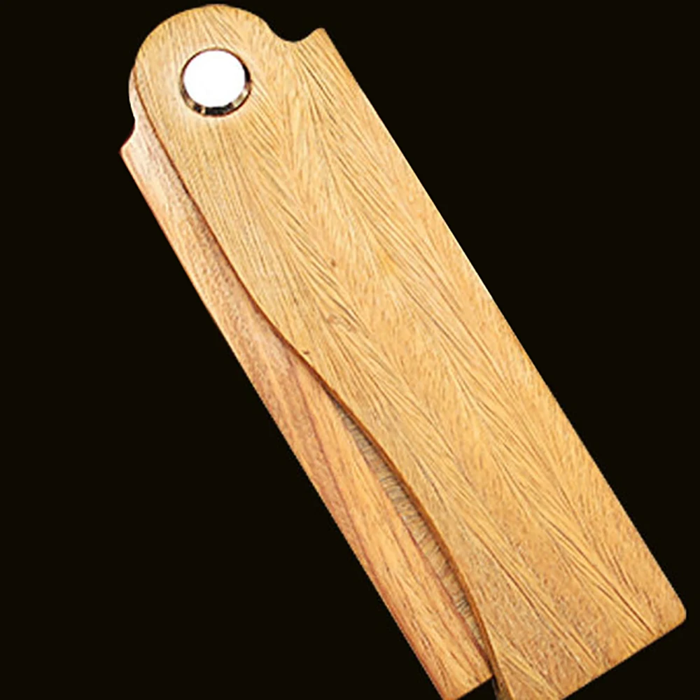 Портативный небольшой складной гребень для мужчин и женщин натуральное зеленое