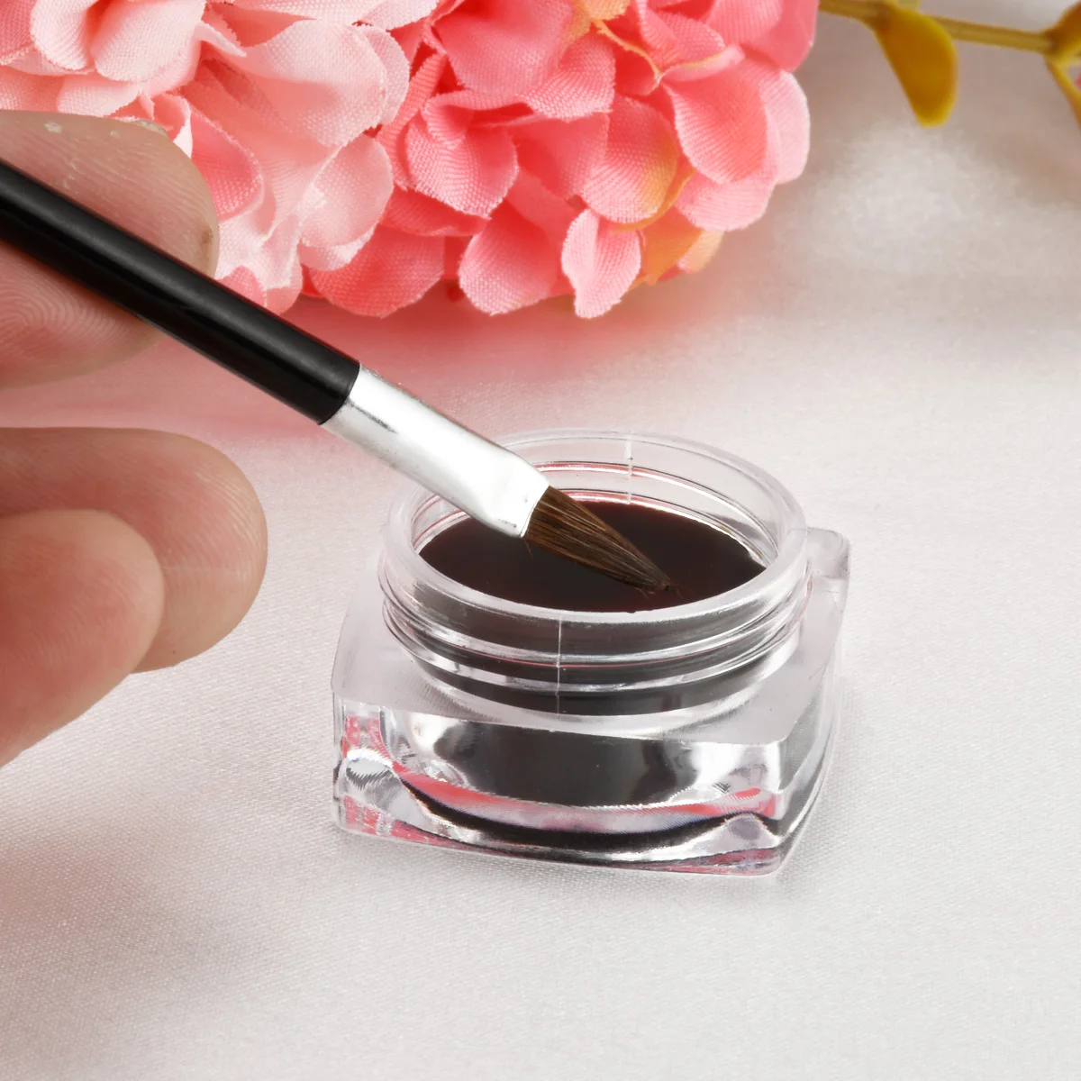 Профессиональная Черная Подводка для глаз гелевый крем популярная Водостойкая