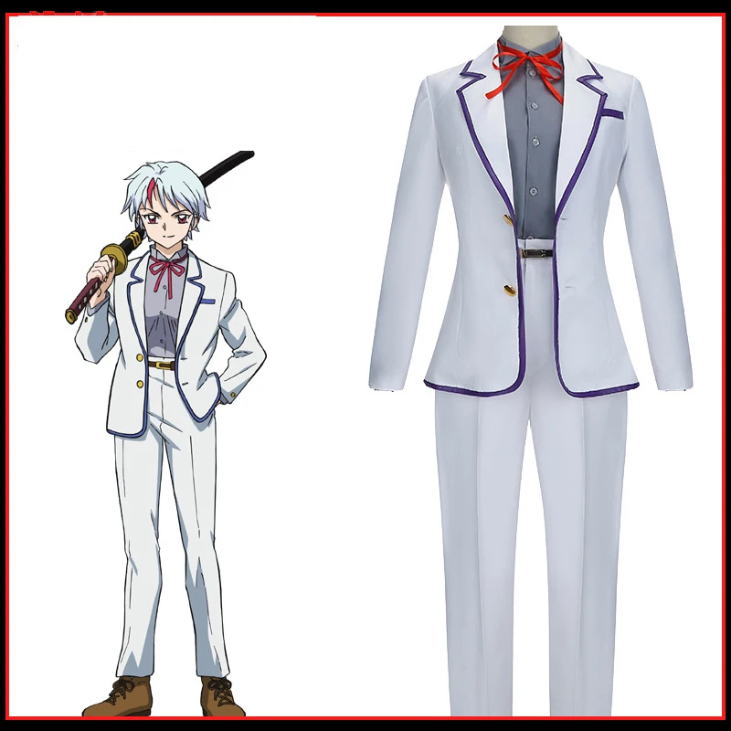 

Anime Inuyasha Yashahime Princess Half-Demon Higurashi Towa Cosplay Uniform Suit Costume Outfits for Adult Asian Men Women