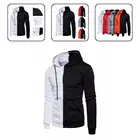 Мужская толстовка с капюшоном, боковые карманы, морозостойкая Толстая Толстовка с длинным рукавом, боковые карманы, мужская куртка для офиса