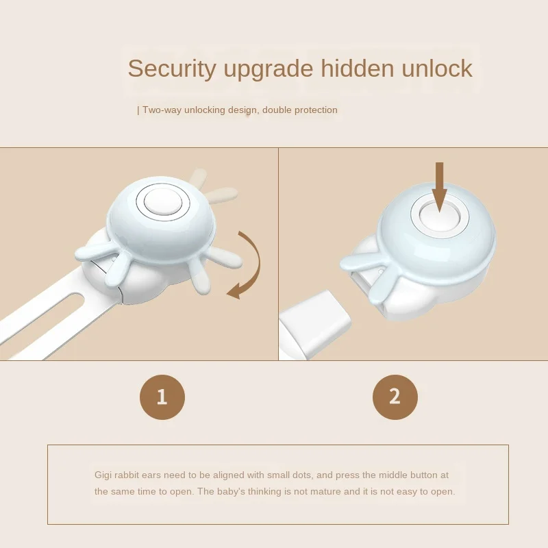 3PCS Children Cartoon Password Multi-function Safety Lock Baby Drawer Door Cabinet Limiter | Мать и ребенок