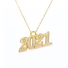 2021 2020 год рождения номер ожерелья для женщин и мужчин, колье-чокер специальный 2021 номер кулон ожерелье памяти ювелирные изделия вечерние Colier подарок
