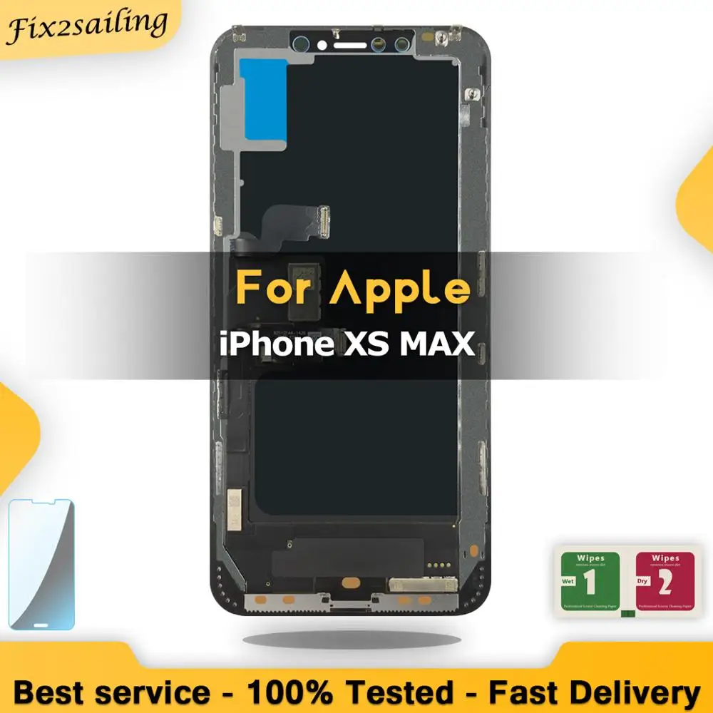 TFT/OLED lcd для iPhone XS Max дисплей сенсорный экран с дигитайзером запасные части в
