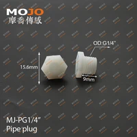 2020 mj pg14 pipe fittings connectors thread plug100pcslots