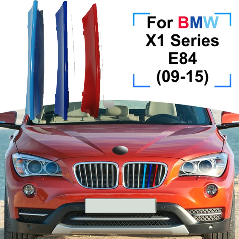 

Зажим для решетки радиатора BMW X1 F48 E84 F49 M Power, 3 шт., автомобильные аксессуары 2020, 2019, 2018, 2017, 2016, 2015, 09-14