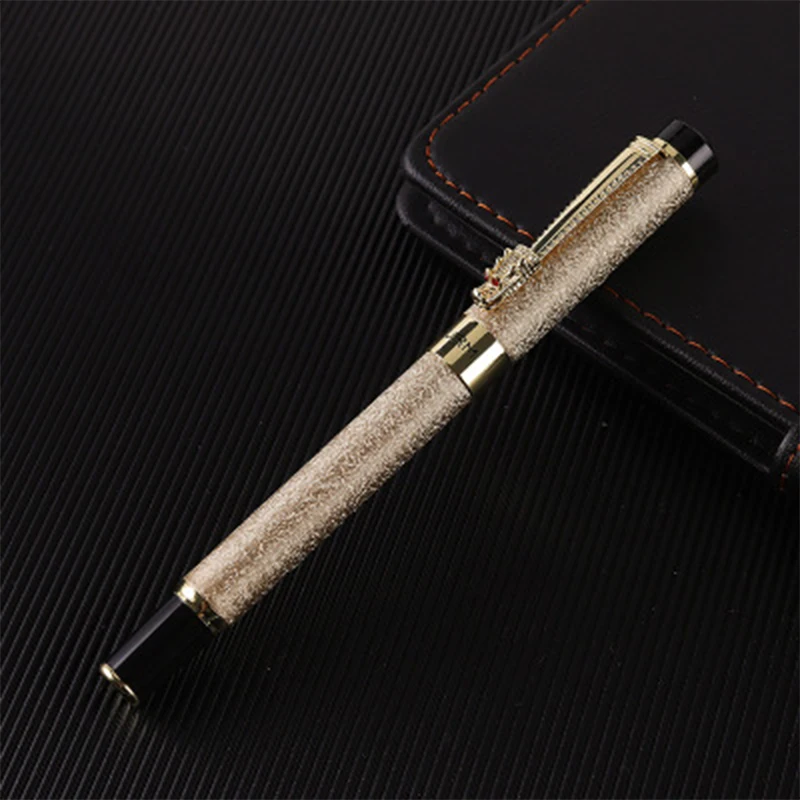 Авторучка бренд Duke Роскошные Металлические деловые офисные ручки Дракон