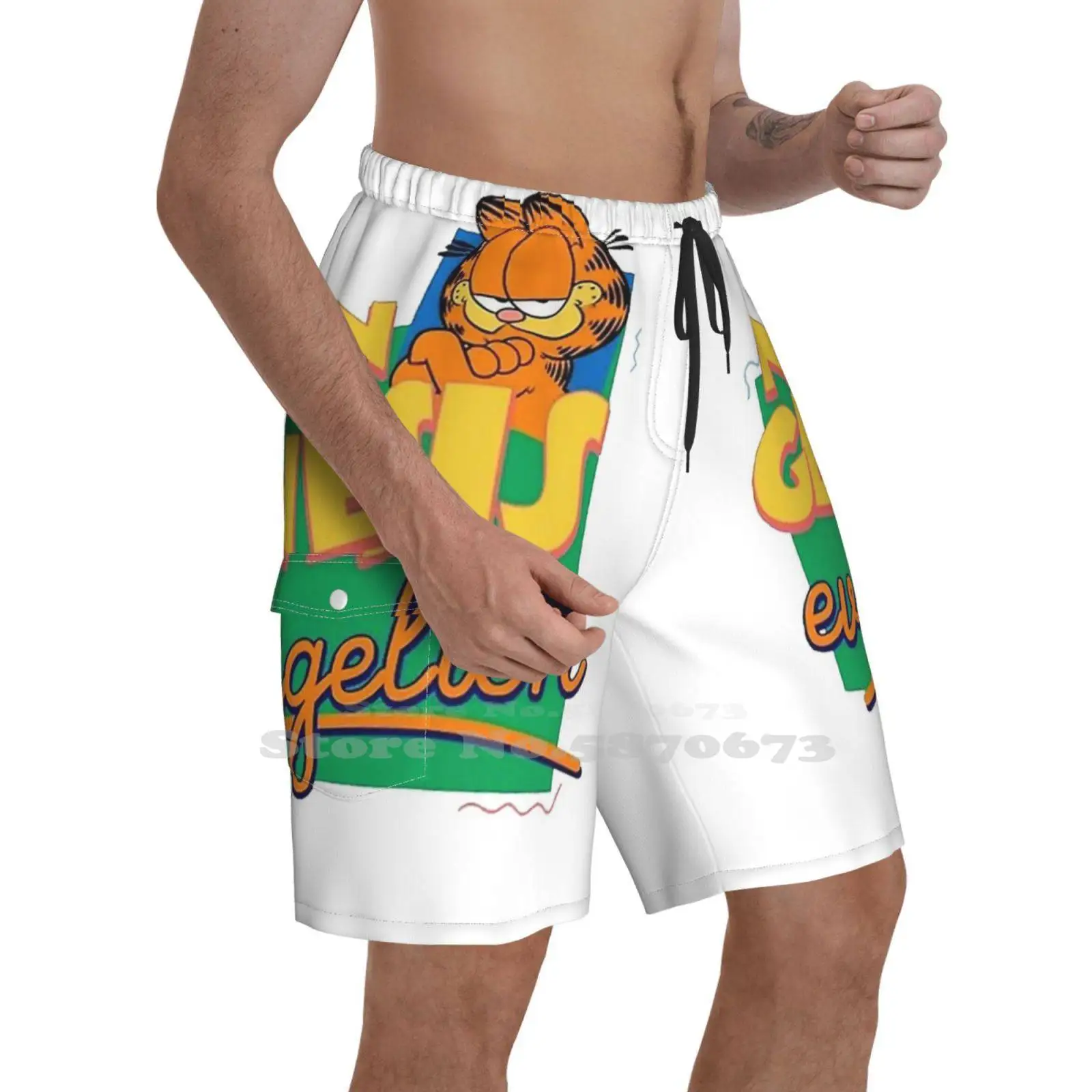 

Summer Mens Casual Shorts Gym Training Funny