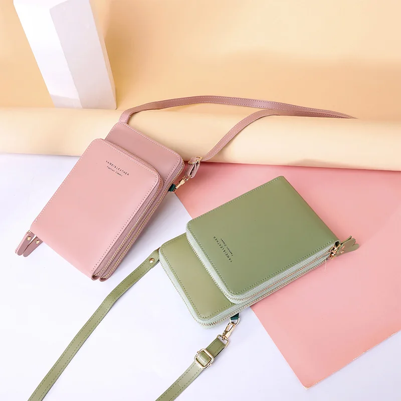 Женские кошельки клатч Дамский мини-кошелек из искусственной кожи