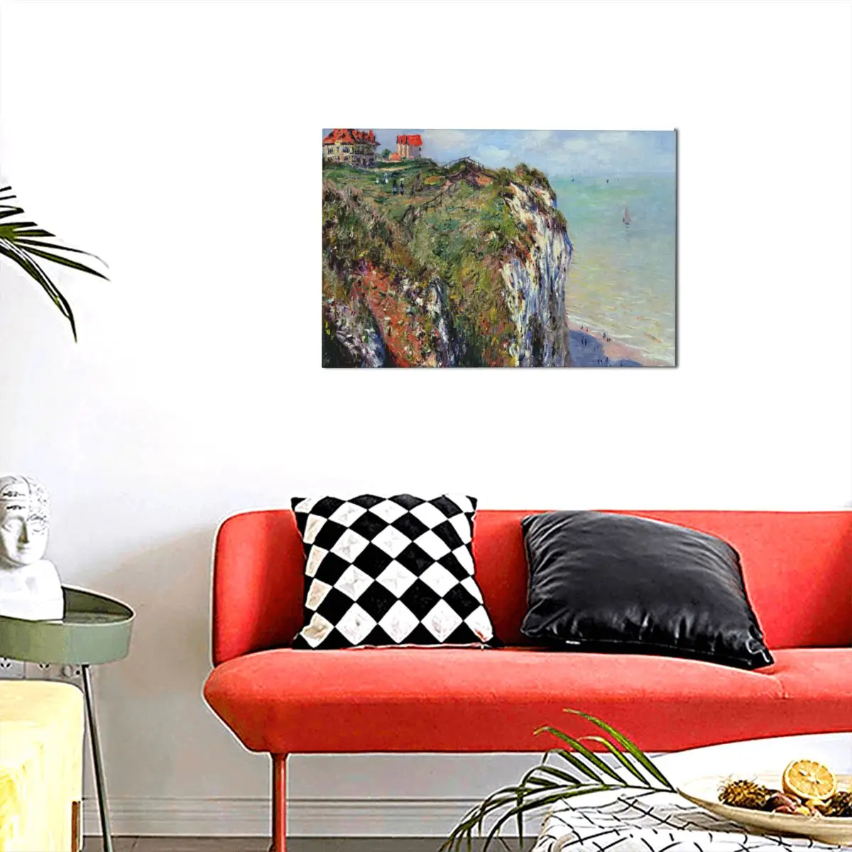 

Monet Painting Wood Living Room Decoration Pictures New Beautiful Room Decor