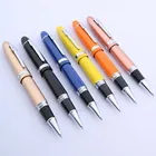 Шариковая ручка Jinhao, металлическая, розовая, золотая, 1 шт.