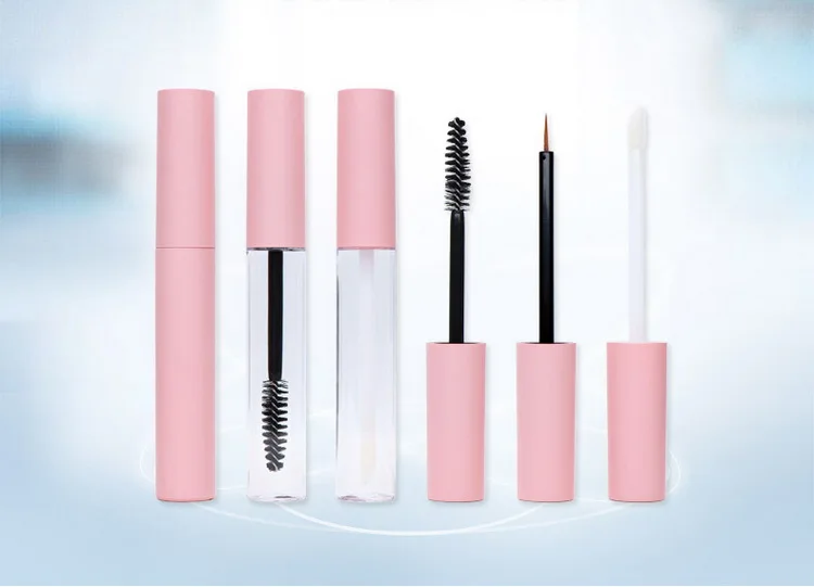 

100 шт. 10 мл пустой розовый блеска для губ подводка для глаз Тушь для ресниц трубки многоразового DIY ресниц бутылки для макияжа Косметические ...